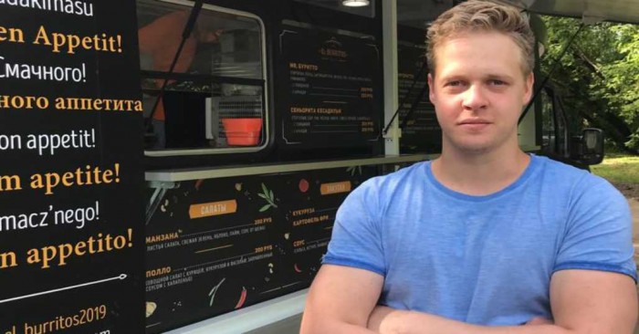Евгений Кондрашов, владелец фудтрака El-Burritos